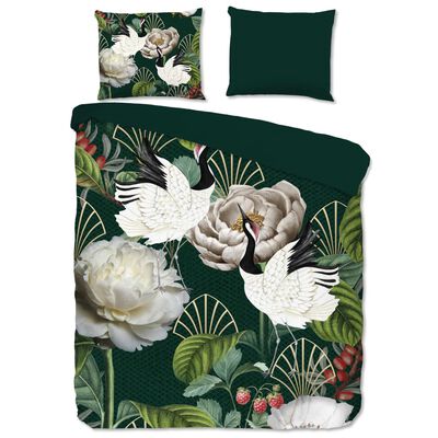 Dynbetræk i grønne smukke farver